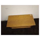 Vintage Wooden 2-Drawer Storage Chest