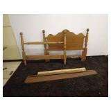Vintage Wooden Bed Post Finial