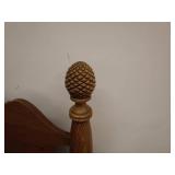 Vintage Wooden Bed Post Finial