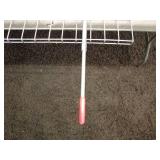 Metal Grid Display Rack with Adjustable Hooks