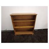 Wooden 3-Shelf Bookcase