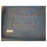 Towing Chains and Come Along Cable Assembly in Storage Bin