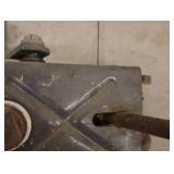 undefined - Rusty Hand Winch with Steel Cable