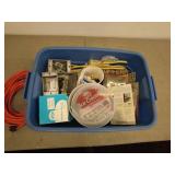Lot of Extension Cords and Electrical Supplies