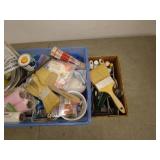 Assorted Painting and DIY Supplies