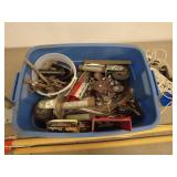 Assorted Tools and Miscellaneous Hardware Lot