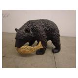 Assorted Animal Figurines and Wooden Crafts Lot