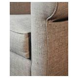 Toupe Tac Swivel Arm Chair