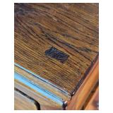 Oriental Lacquer Finish Pedestal Table