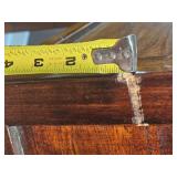 Oriental Lacquer Finish Pedestal Table