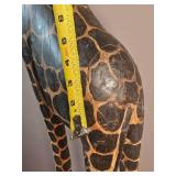 Stunning Hand-Carved Giraffe Sculptures