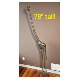 Stunning Hand-Carved Giraffe Sculptures