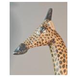 Stunning Hand-Carved Giraffe Sculptures