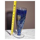 Kosta Bota Bertil Vallien 11" Satellite Vase