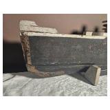 Folk Art Wooden Cruise Line Steam Ship Model