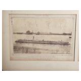 Vintage Steam Ship Post Card Group