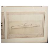 Vintage Steam Ship Post Card Group