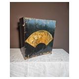 Chinoiserie Lacquer Finish Tea Box