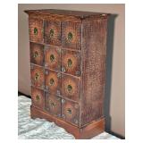 Faux Gator Skin Curio Box