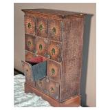 Faux Gator Skin Curio Box