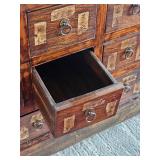 Robust Chinoiserie Apothecary Chest/Server