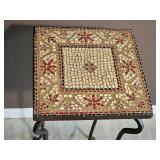 Steel Frame Mosaic Plantstand