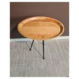 World Market Modern Piecrust Table