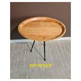 World Market Modern Piecrust Table