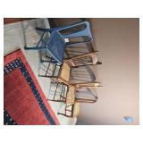 Primitive Vintage Dining Chair Group