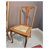 Primitive Vintage Dining Chair Group