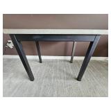 Stab Top Industrial Side Table