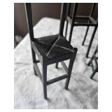 Folksy Ladder Chairs Décor Sculptures