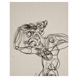 Dancing Nude Wire Sketch A