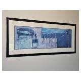 Sofa Blau by Didier Lourenco Décor Print