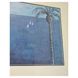 Sofa Blau by Didier Lourenco Décor Print