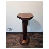 Primitive Oak Plant Pedestal