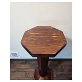 Primitive Oak Plant Pedestal