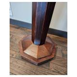Primitive Oak Plant Pedestal