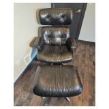 Reproduction Eames Lounge Chair - needs TLC