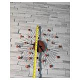 Modern MCM Star Clock