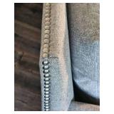 Lee Furniture Contemporary Grey Tac Sofa with Sleeper Insert