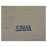 Chic Modern Office Cabinet Cherry Finish