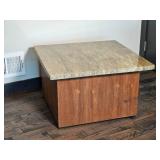 Marble Slab Stop Side Table