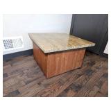 Marble Slab Stop Side Table