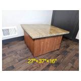 Marble Slab Stop Side Table