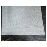 BRC White Handloomed Area Rug