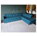 Eliot Bumper Modern Sleeper Sectional