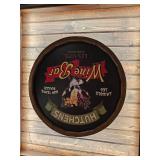 Barrel Lid Bar Décor