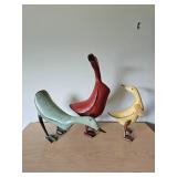 Charming Wooden Décor Ducks