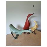 Charming Wooden Décor Ducks